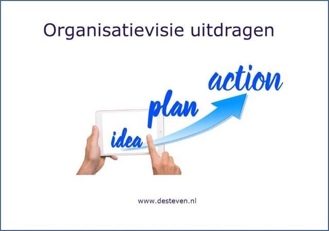 Organisatievisie uitdragen